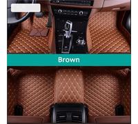 Tapis Antidérapant Auto Tapis De Sol De Voiture Personnalisés pour Ford pour Explorer Auto Carpets Foot Coche Accessoire Tapis Auto(Brun,2006-2010)