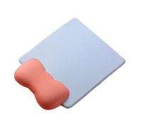Tapis antidérapant avec poignet en silicone souple pour de longues heures d'utilisation d'ordinateur au bureau ou à la maison Tapis de souris en mousse à mémoire de forme