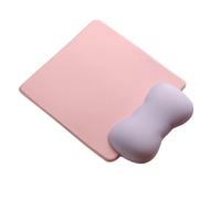 Tapis antidérapant avec poignet en silicone souple pour de longues heures d'utilisation d'ordinateur au bureau ou à la maison Tapis de souris en silicone