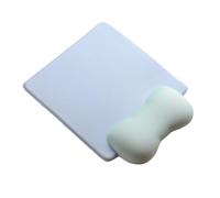 Tapis antidérapant avec poignet en silicone souple pour de longues heures d'utilisation d'ordinateur au bureau ou à la maison Tapis de souris en mousse à mémoire de forme