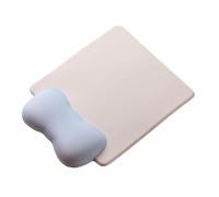 Tapis antidérapant avec poignet en silicone souple pour de longues heures d'utilisation d'ordinateur au bureau ou à la maison Tapis de souris tapis de bureau
