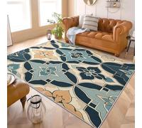 Tapis Antidérapant Doux à Poils Courts 160x230 cm GéOméTrie Abstraction TrèFle à Quatre Feuilles Confort Moelleux Lavable en Machine Minimalisme Tapis Idéal pour Salon Chambre Chambre d'enfants