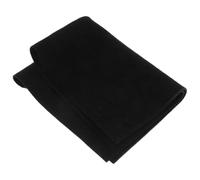 Tapis Antidérapant en Cuir de Vachette pour Erhu, Pratique Stable | Texture Brute Double Face, Protège L’instrument Surface, Noir, pour Musiciens Traditionnels