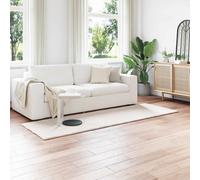 Vidaxl Tapis En Fourrure Synthétique De Lapin Rose 80 X 250 Cm