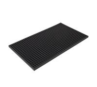 Tapis Antidérapant en Silicone Noir sous Planche à Découper la Cuisine | Surface Renforcée Non Adhésive, Couche Imperméable Protégeant le Meuble des Rayures, Stabilité Accrue pour Chefs et Étudiants
