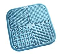 Tapis antidérapant en silicone pour animaux de compagnie - Stimule le comportement naturel de léchage - Passe au lave-vaisselle pour les friandises alimentaires humides