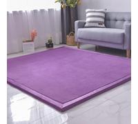 Tapis antidérapant en velours de corail pour chambre à coucher, salon, yoga, chambre d'enfant, décoration d'intérieur, 150 x 200 cm, parfait pour dortoirs et salles de classe