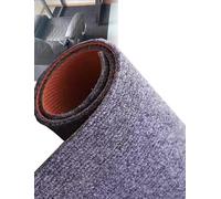 Tapis antidérapant insonorisant épais et renforcé, tapis de sol à couverture complète découpable for bureau, chambre à coucher, espace commercial et usage domestique(Grey,400x100cm/157.6x39.4")