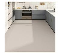 Tapis Antidérapant Kitchen Carpet PVC Waterproof Floor Mat Leather Non-Slip Oil-Proof Foot Mats Solid Color Home Decoration Rug Large Rugs(Color05,200x200cm)