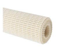 Tapis Antidérapant Polyvalent 110 x 220 cm Anti Glisse Tapis Antidérapant Multifonctionne Polyvalent pour Matelas Canapé Chaises Coussin Voiture, Blanc cassé