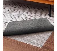 Tapis Antidérapant Polyvalent 160 x 300 cm Anti Glisse Doublure de Rembourrage de Tapis Antidérapant Multifonctionnel pour Moquettes et Sols Stratifiés, Blanc cassé