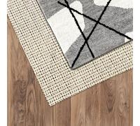 Tapis Antidérapant Polyvalent 195 x 275 cm Anti Glisse Antirutschmatte Découpable pour Tapiss Antidérapant sous pour Tiroirs Étagères Plateau Moquette, Blanc cassé