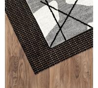 Tapis Antidérapant Polyvalent 95 x 275 cm Anti Glisse Antirutschmatte Découpable pour Tapiss Antidérapant sous pour Tiroirs Étagères Plateau Moquette, Noir