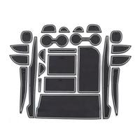 Tapis Antidérapant pour Console Centrale De Voiture, 21 Pièces, pour Camry 2018 2019(Wit)