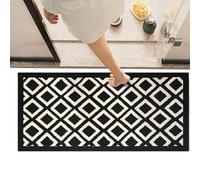 Tapis antidérapant pour cuisine, lavable, imperméable, doux | Tapis de cuisine pour zone de cuisson, buanderie, vestiaire, couloir, entrée, bureau à domicile, espace à manger, foyer