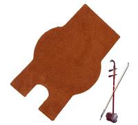 Tapis Antidérapant pour en Cuir - Coussinet de Vachette Adhésif Double-Face Intégré | Protection Instrument Musique Violon Chinois Piano | Accessoire Universel Type Ouvert et Complet Coussin d'En