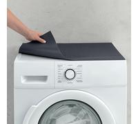 Tapis antidérapant pour machine à laver - 60 x 60 cm - En mousse souple - Noir - Pour machine à laver et sèche-linge - Fabriqué en Allemagne