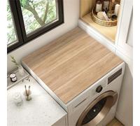 Tapis AntidéRapant Pour Machine à Laver,Lignes En Bois,De Protection SèChe-Linge Qui Absorbe L'Eau Et SèChe Rapidement,Tambour Moderne Adapté La Salle Bain,Buanderie,Cover (Color 4,40 x50 cm)