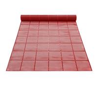 Tapis antidérapant pour Piscine Tapis en PVC à Mailles Épaisseur 4,5 mm Rouleau de Tapis ajouré pour Zones humides intérieures et extérieures Garage, Restaurant, Sauna,Rouge,0.9x3m