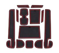 Tapis Antidérapant pour Porte Intérieure De Voiture, Tasse d'eau pour Suzuki pour Swift 2018 2019 2020-2022 12 Pièces Accessoires(Wit)