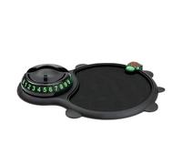 Tapis antidérapant pour voiture - Support de téléphone - Tapis ne glisse pas - Organiseur de tablette - Tableau de bord antidérapant - Plateau multifonction avec numéro de stationnement pour clés