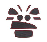 Tapis Antidérapant Rainure Porte Voiture pour Yaris XP210 2020 2021 2022 Conduite À Gauche Tapis Rainure De Porte De Voiture Intérieur Antidérapant