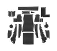 Tapis Antidérapant Rainure Porte Voiture Tapis Rainure Porte Voiture pour Kona EV pour Kona pour Elektro 2020 2021 2022 Fente Porte Voiture Tapis Intérieur Tasse (Color : 1)