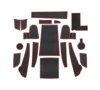 Tapis Antidérapant Rainure Porte Voiture Tapis Rainure Porte Voiture pour Kona EV pour Kona pour Elektro 2020 2021 2022 Fente Porte Voiture Tapis Intérieur Tasse (Color : 3)