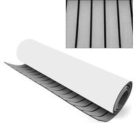 Tapis antidérapant RV, mousse EVA imperméable, design autocollant, GRIS