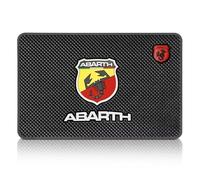 Tapis Antidérapant Tableau de Bord Voiture pour Abarth 124 Spider 2016-2019, Support Téléphone Patch Adhésif Cockpit Fixation Tablette Vide Poche