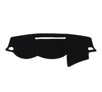 Tapis Antidérapant Tableau Voiture Pour Mitsubishi Pour KK 2015-2020 Tableau De Bord Couverture Solaire Ombre Tapis Protection Voiture Dash Pad Très Épais(LHD Black)