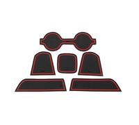 Tapis antidérapant Tapis De Fente De Porte De Voiture Antidérapant Rainure De Porte Accessoires D'intérieur pour GR86 pour Subaru BRZ 2021 - 2023 (Color : Rosso)