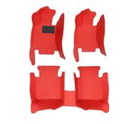 Tapis antidérapant Tapis de sol de voiture pour Mitsubishi Lancer L200 ASX 2010 2011 2012 2014 2015 2016 2017 2018 2019 2020 Accessoires intérieurs automobiles tapis de voiture tapis(Full Set-Red,L200