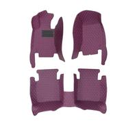Tapis antidérapant Tapis de sol de voiture pour Mitsubishi Lancer L200 ASX 2010 2011 2012 2014 2015 2016 2017 2018 2019 2020 Accessoires intérieurs automobiles tapis de voiture tapis(Full Set-Purple,L