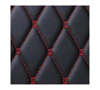 Tapis antidérapant Tapis de Sol de Voiture sur Mesure pour Peugeot 408 (2014-2023), 508 (2019-2023), RCZ (2010-2019), Accessoires intérieurs Tapis de Voiture Tapis(Black Red,408 2014-2023)