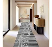 Tapis Antidérapant Tapis Long 80 x 160 cm Facile à Nettoyer Tapis Couloir pour Salle à Manger avec Support antidérapant pour Couloir Passage, J