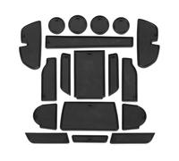 Tapis antidérapant Tapis Rail Porte Antidérapants PVC pour Console Centrale Caoutchouc pour Subaru pour Crosstrek 2024 2025(Noir)