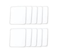 Tapis Antidérapant Transparent pour Voiture,10 Pièces Réutilisables Traceless Antidérapant Nano Gel en Silicone Fixation de Divers Objets dans Voitures Tableau de Bord,Cuisine,Domicile ou Bureau