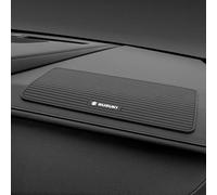 Tapis Antidérapant Voiture Tableau de Bord pour Suzuki SX4/SX4 S Cross/Kizashi/Alto/Baleno/Cappuccino, Tapis Tableau de Bord Voiture Anti-Glisse en Silicone Mat Tableau de Bord,Black