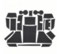 Tapis Antidérapants pour Console Centrale de Voiture pour Harvard First Love, Porte-Gobelet Rainure de Porte Tapis Caoutchouc Antidérapant,White