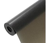 Tapis antidérapants pour tiroirs de cuisine, Revêtement de tiroir et d'étagère cuisine noir, plusieurs tailles(200x45cm)