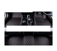 Tapis Antidérapants Tapis Sol Intérieur Voiture Ensemble Complet Résistant À La Saleté Accessoires Voiture pour Nissan pour Versa pour Note 2014~2023 E12 Moquette(RHD B Red,2012-2013)