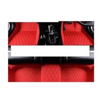 Tapis Antidérapants Tapis Sol Intérieur Voiture Ensemble Complet Résistant À La Saleté Accessoires Voiture pour Nissan pour Versa pour Note 2014~2023 E12 Moquette(RHD Red,2018-2020)