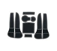 Tapis Antidérapants Voiture pour Audi A4 B8 8K 2012 2013 2014 2015,Inserts Console & Accoudoir,Protection Anti-Saleté,Porte-Gobelet,Facile à Nettoyer