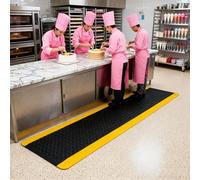 Tapis Antifatigue Tapis De Cuisine Anti-Fatigue pour Travailler Debout Pendant De Longues Heures, Tapis De Sol Anti-Stress/rembourré en Caoutchouc pour Le Bureau(20x50x1in/50x125x2.5cm)