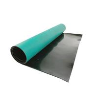 Tapis antistatique, épaisseur 2 mm, antidérapant, résistant au vieillissement, utilisé for les laboratoires et les bancs de maintenance(3mm/0.12in,1.2x2.5meter/3.94x8.20ft)