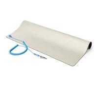 StarTech.com 23x47in Anti Static Mat, ESD Mat for Electronics Repair, Anti Static Desk Mat w/Detachable Grounding Wire, ANSI/ESD S 4.1 Compliant, Flexible Thermoplastic Work Mat/Pad - Suitable for Tables (LG-ANTI-STATIC-MAT) - tapis antistatique - fil de
