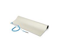 StarTech.com 23x47in Anti Static Mat, ESD Mat for Electronics Repair, Anti Static Desk Mat w/Detachable Grounding Wire, ANSI/ESD S 4.1 Compliant, Flexible Thermoplastic Work Mat/Pad - Suitable for Tables (LG-ANTI-STATIC-MAT) - tapis antistatique - fil de