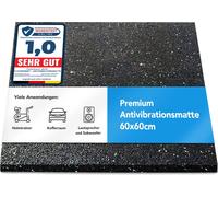 Tapis antivibratoire premium pour lave-linge séchoir épaisseur 5 mm 60x60 cm
