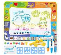 Tapis Aqua Doodle, Tapis Dessin Eau 120*90cm Magic, Pas de Gâchis, Séchage Rapide - Jouets Éducatifs pour Enfants